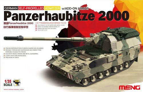 MENG-Model TS-019 German Panzerhaubitze 2000 Self-Propelle